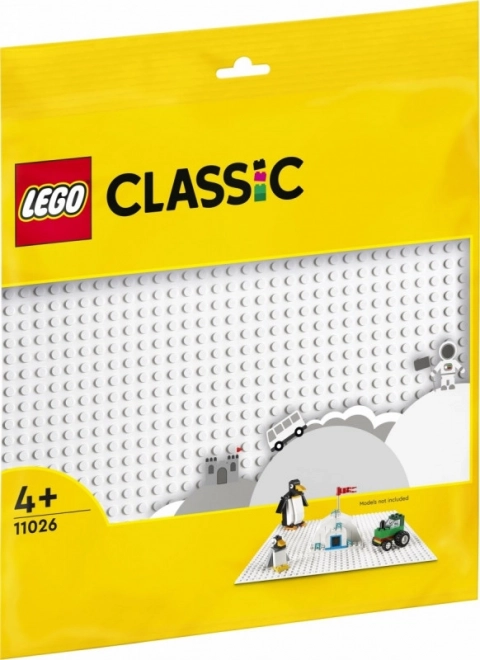 Biela podložka na stavanie LEGO Classic 11026