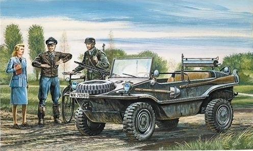 Kfz II VW Typ 166 Schwimmwagen