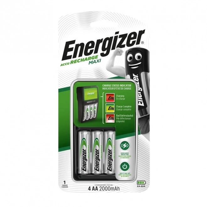 Nabíjačka pre akumulátory MAXI Energizer Power Plus AA 2000mAh