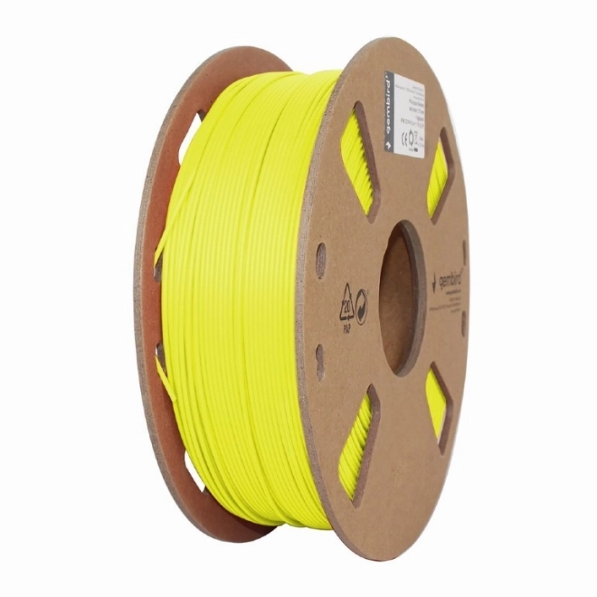 Fluorescenčný žltý PLA filament pre 3D tlač