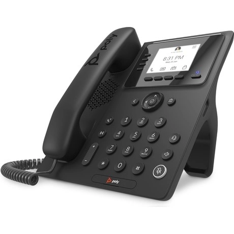 Biznisový telefón Poly CCX 350 pre Microsoft Teams s PoE