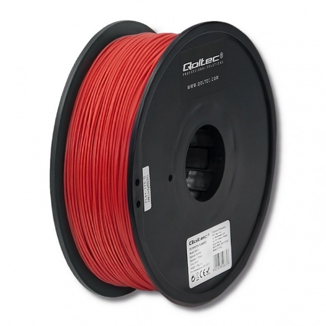 Profesionálny filament do 3D tlače PLA Pro Červený 1,75mm 1kg