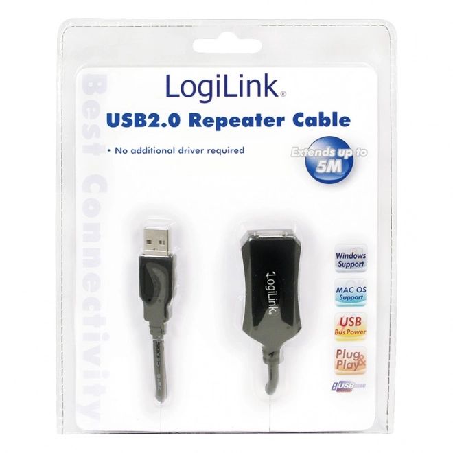 USB 2.0 predlžovací kábel 5m