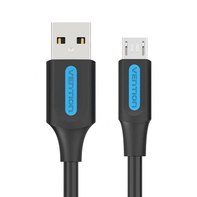 Usb kábel Vention 0,25m 3A čierny