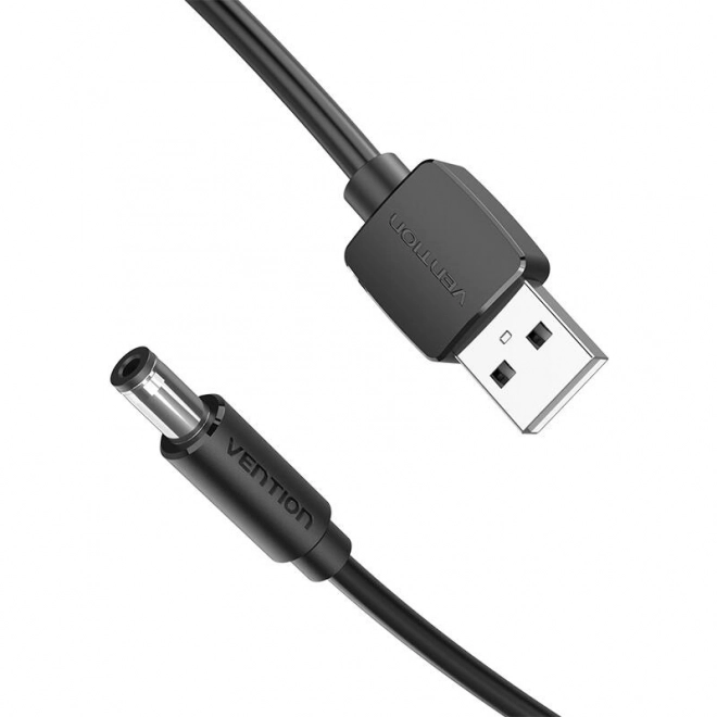 Napájací kábel USB 2.0 na DC 5,5 mm Vention 0,5m