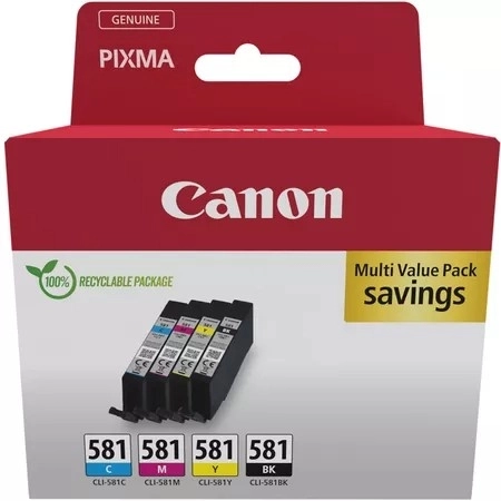Canon CLI-581 atramentové kazety multipack