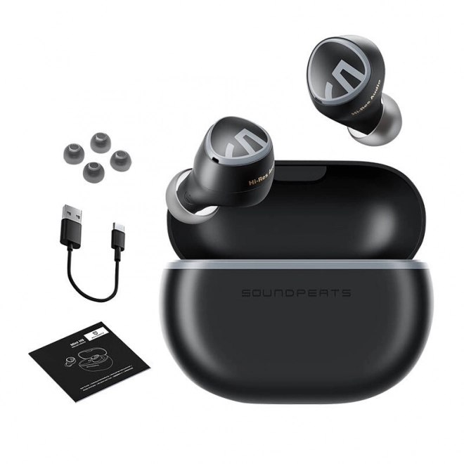 Bezdrôtové slúchadlá Soundpeats Mini HS čierne