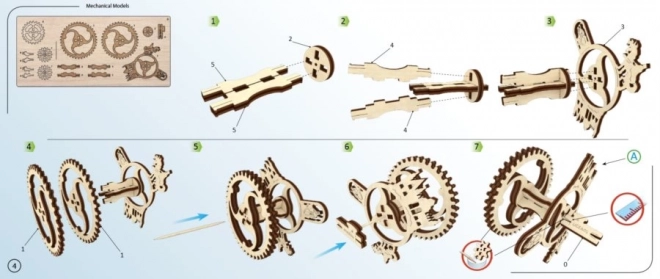 3D Puzzle Divadlo UGEARS