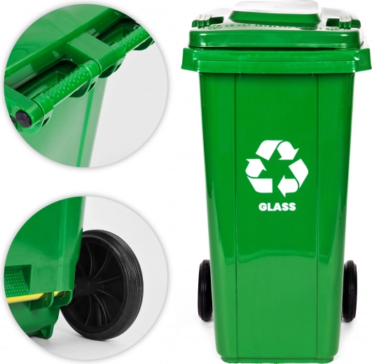 Gumové kolesá a ergonomické madlá