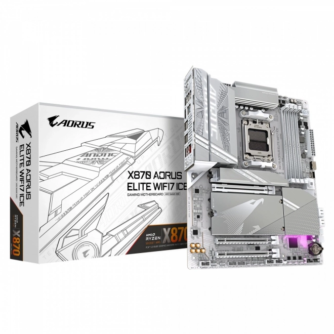 Pevná doska pre AMD s Wi-Fi 7 a USB-C