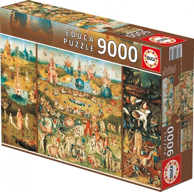 Educa puzzle Záhrada pozemských rozkoší 9000 dielikov