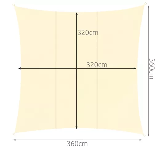 Žiarová Plachta 3.6x3.6m Gardlov