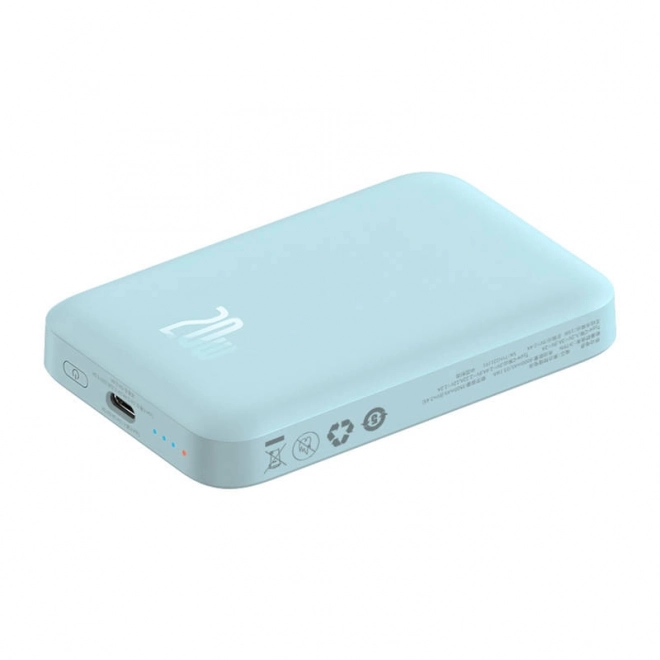 Powerbanka Baseus Magnetic Mini 6000mAh 20W modrá