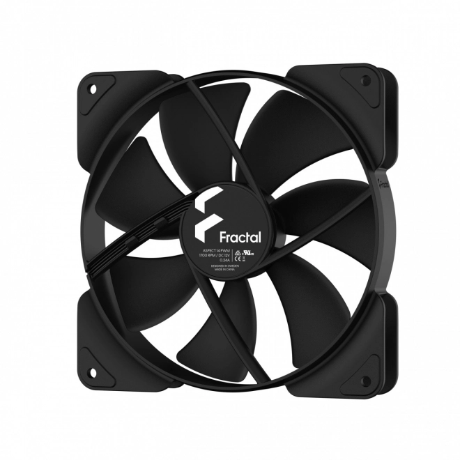 Ventilátor Fractal Aspect 14 PWM čierny