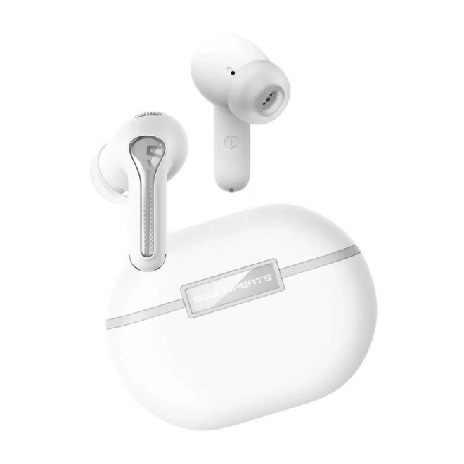 Bezdrôtové slúchadlá Soundpeats Capsule3 Pro ANC biele