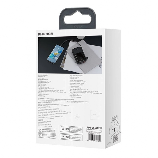 Powerbanka Baseus Qpow Pro s USB-C káblom