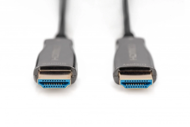 AOC HDMI 2.0 Premium HighSpeed 4K/60Hz UHD HDMI A/HDMI A M/M Hybridný prepojovací kábel čierny – 15 m