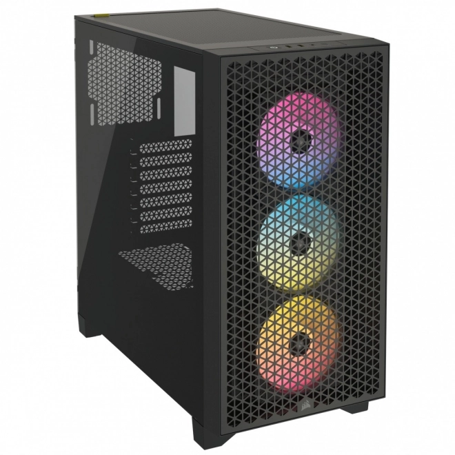 Corsair 3000D airflow rgb tg mid-tower čierna