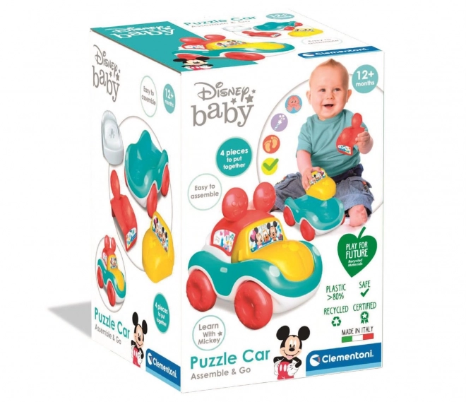 Clementoni Disney Baby skladacie autíčko
