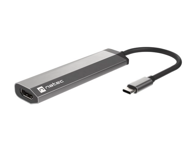 Ultratenká stacja dokująca USB-C Natec Fowler Slim