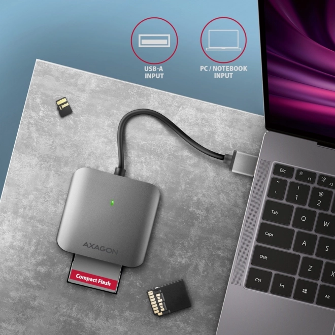 Externý čítač kariet USB-A 3.2 GEN 1 so 3 slotmi