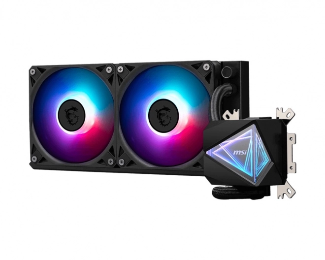 Tekuté chladenie procesora msi mag coreliquid i240 240mm argb