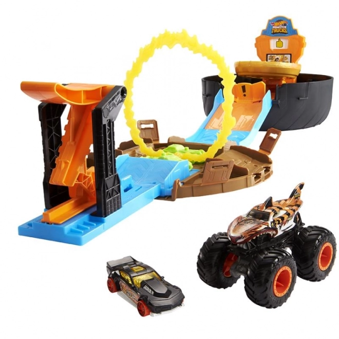 HotWheels Monster Trucks kaskadérske kúsky - herný set
