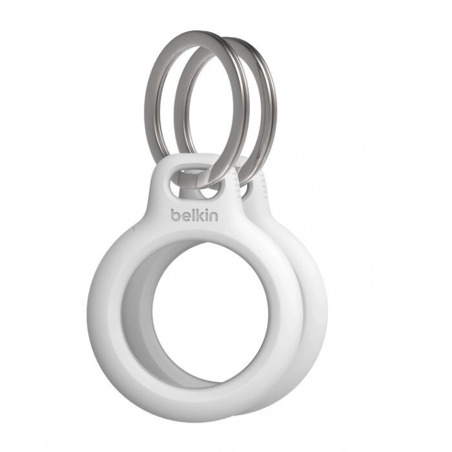 Držiak na kľúče Secure Holder pre AirTag - 2 ks biely