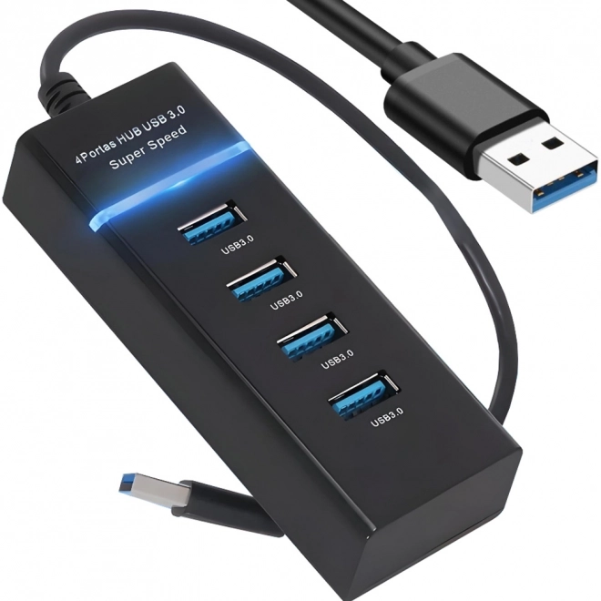 USB hub rozširovač portov 4 USB 3.0