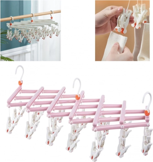 Skladacia konštrukcia a otočný háčik