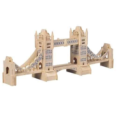 Drevené 3D puzzle - Tower Bridge