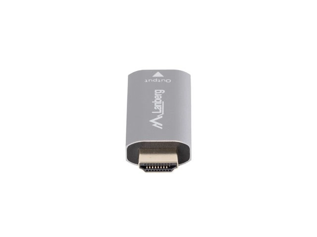 Adaptér HDMI na DisplayPort 4K strieborný