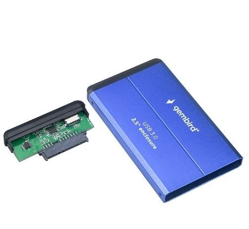 Externé puzdro 2.5 USB 3.0 modré