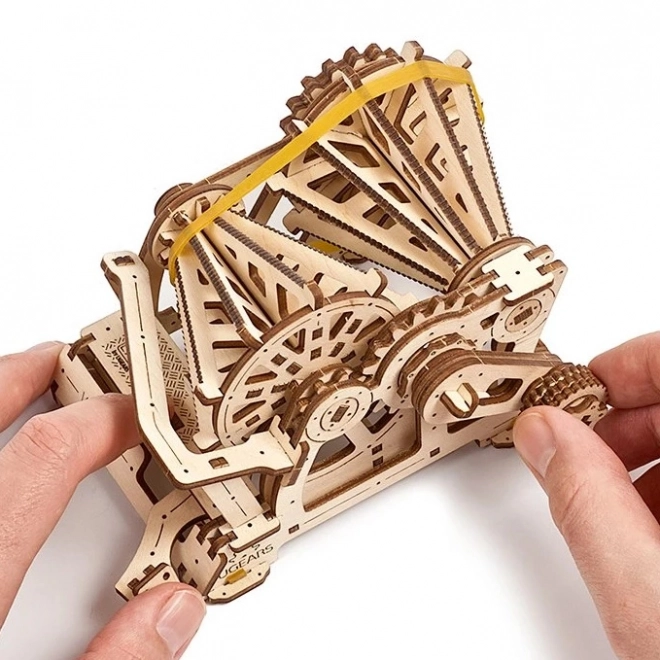 Ugears 3D drevené mechanické puzzle STEM variátor