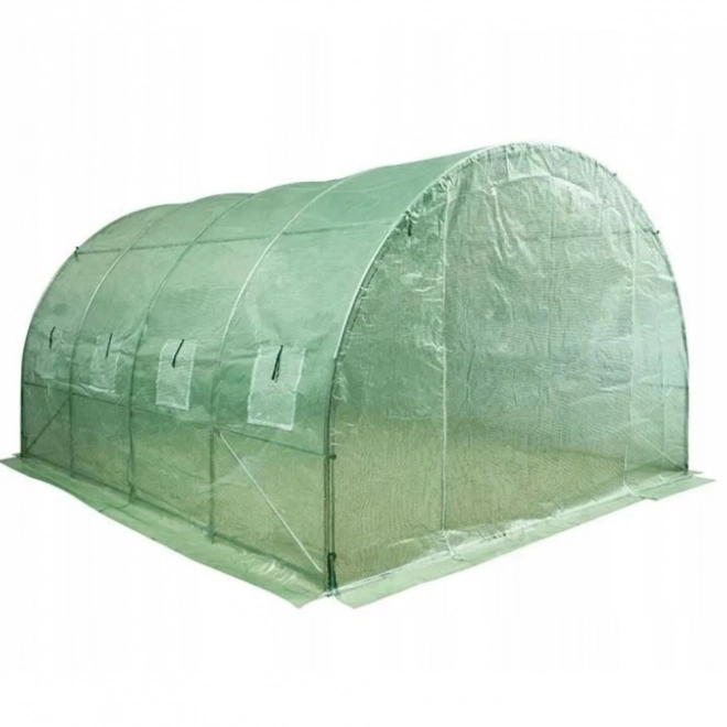 Záhradný fóliový tunel skleník 4x2,5x2m 10m² zelený