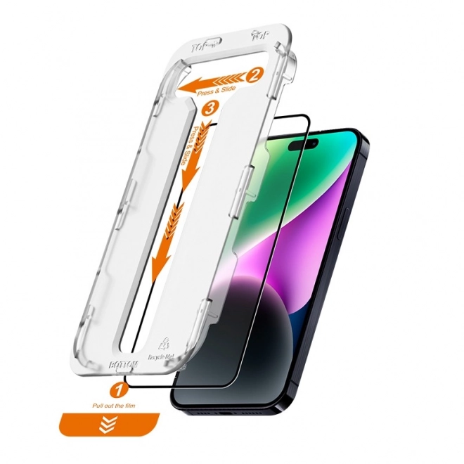 Vysokopevné sklo EasyShield 2-pack pre iPhone 14 a 13