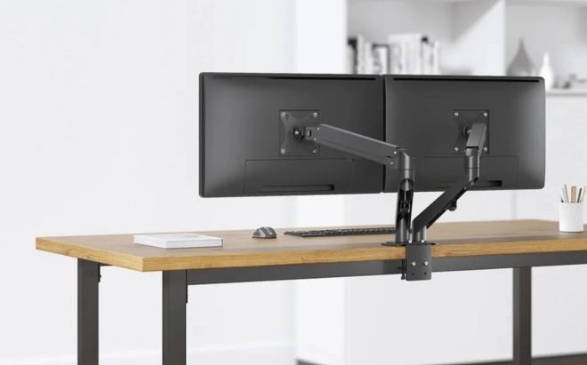 Neomounts DS70-700BL2 držiak na dva monitory
