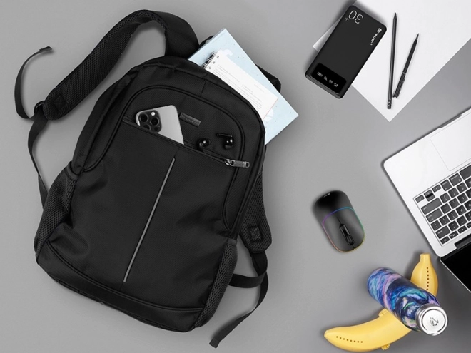 Mestský batoh na notebook 15,6 palcov City Carrier čierny