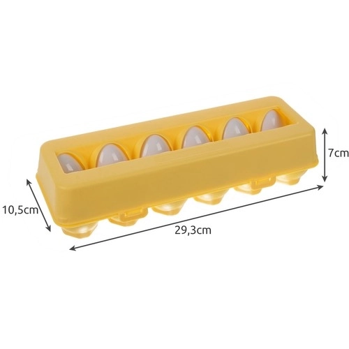 Detská skladačka vajíčka - sada 12 ks