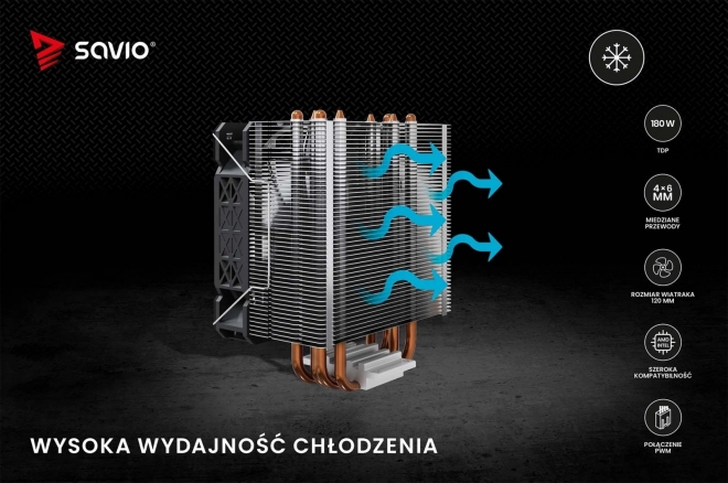 Chladič CPU Vortex X2