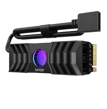 Lexar SSD Disk NM1090 2TB s chladičom a RGB osvetlením