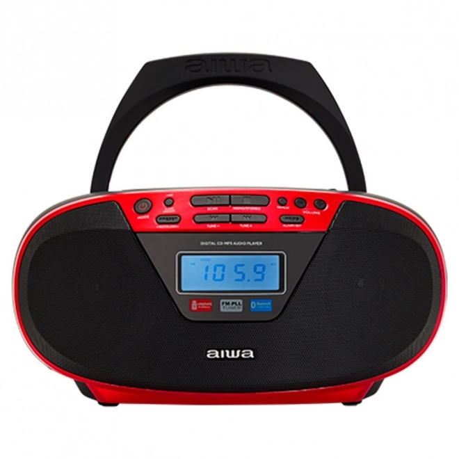 Prenosný boombox s Bluetooth a CD prehrávačom