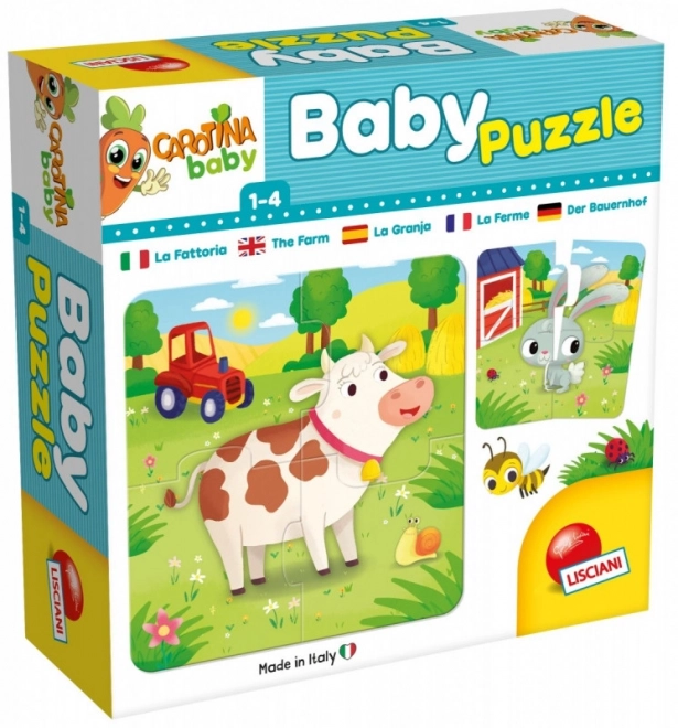 Carotina Baby puzzle - farma