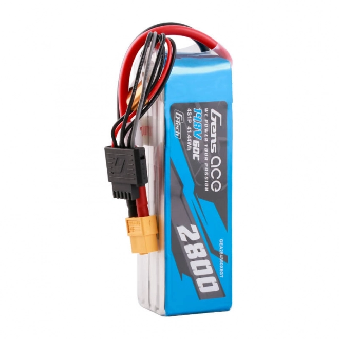 Batéria Gens Ace G-Tech Soaring 2800mAh 14.8V 60C 4S1P LiPo XT60