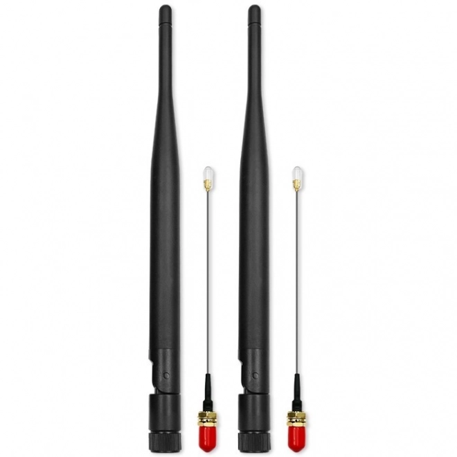Wi-Fi anténa 2.4/2.5GHz a 5.1/5.8GHz 5dBi okolo pre vnútorné použitie