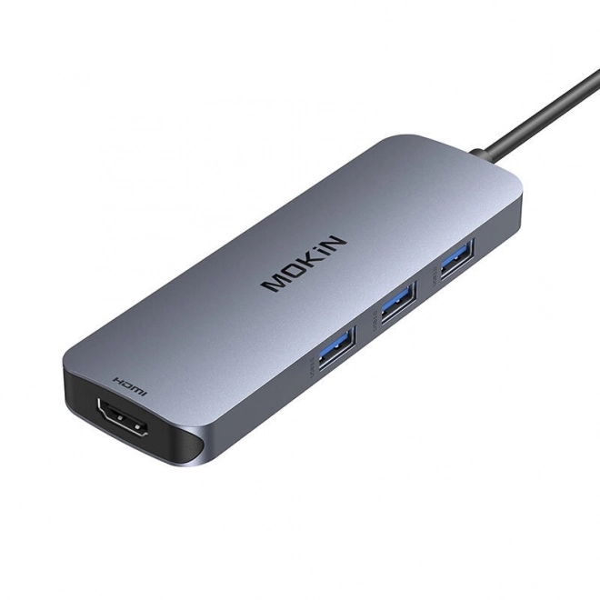 Mokin 8v1 USB-C hub s 4K HDMI a rýchlonabíjaním