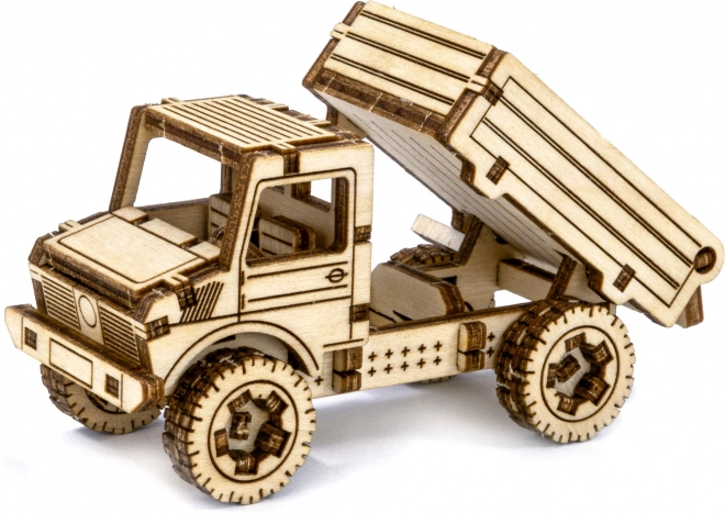 Drevené 3D puzzle City Superfast Truck