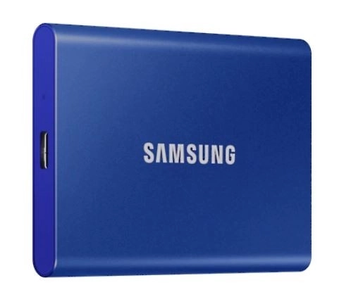 Prenosný SSD disk T7 2TB USB 3.2 Gen.2 Modrý