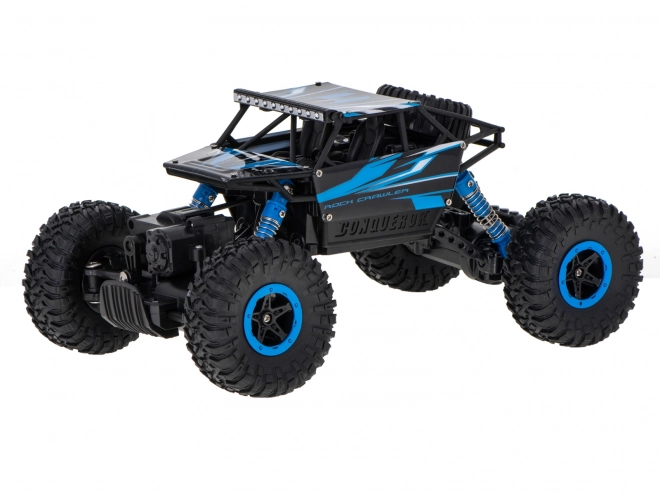 RC Rock Crawler HB z diaľkovým ovládaním 1:18 modrý