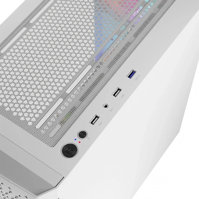 Počítačová skrinka Logic Aramis ARGB Midi USB 3.0 biela